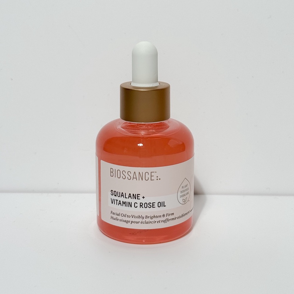 Unopened Biossance Squalane + Vitamin C Rose Oil